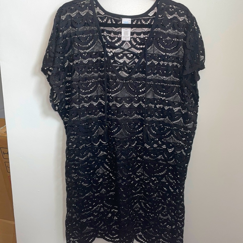 black beach cover up